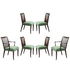 Set of Six (6) Dining Chairs by Edward Wormley