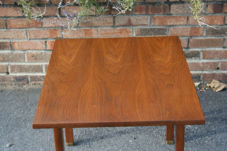 Mid-Century Modern A Cantilevered Occasional Table by Edward Wormley For Sale