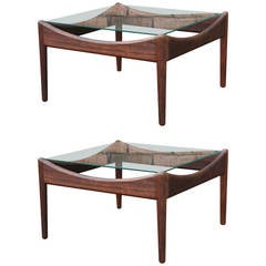 Pair of Rosewood End Tables by Kristian Vedel