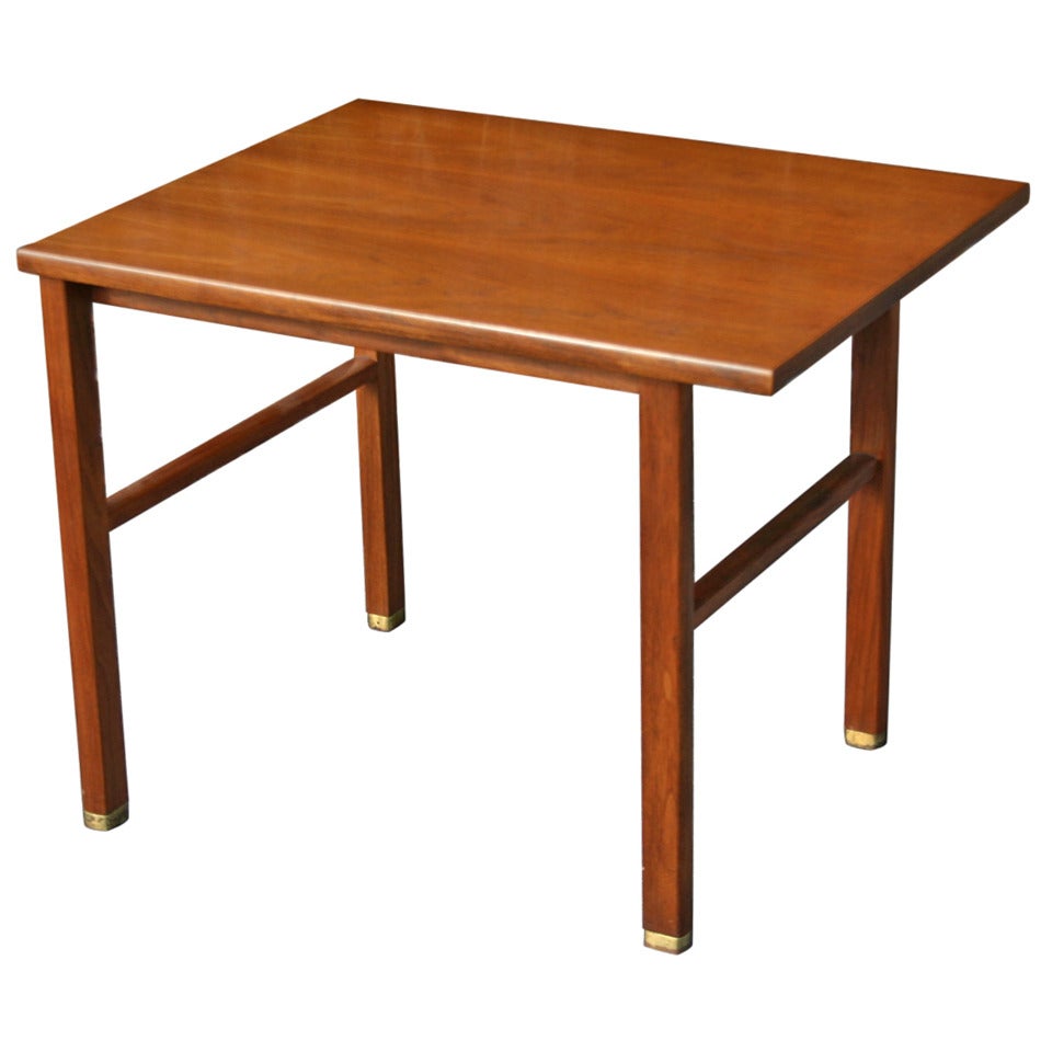 A Cantilevered Occasional Table by Edward Wormley For Sale
