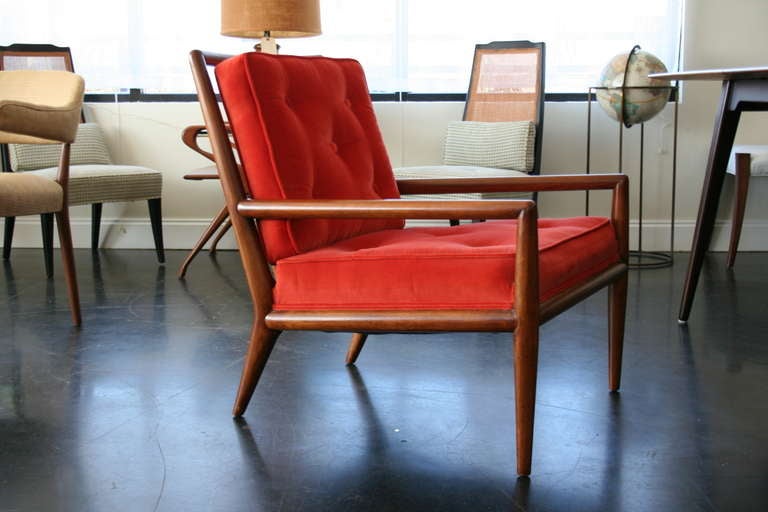 Mid-Century Modern A Lounge Chair by T.H. Robsjohn-Gibbings