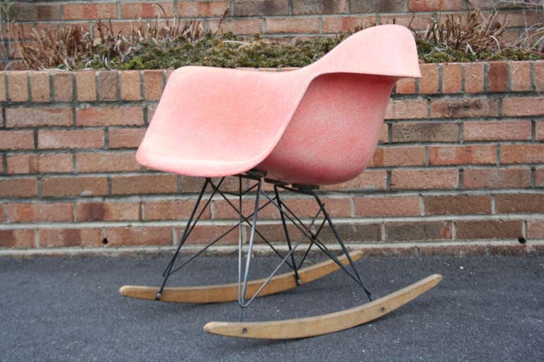 20th Century An Original 1954 RAR Rocker by Charles Eames