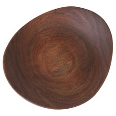 Collection of Four Turned Walnut Bowls by Rude Osolnik