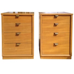 Pair of Bedside Cabinets by Edward Wormley