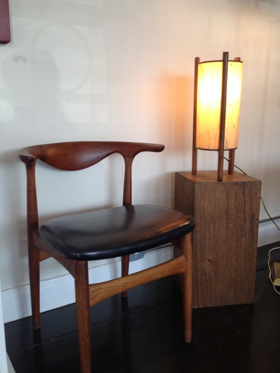 Pair of Noguchi Style Table Lamps For Sale 3