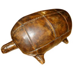Abercrombie & Fitch Leather Sculptural Turtle