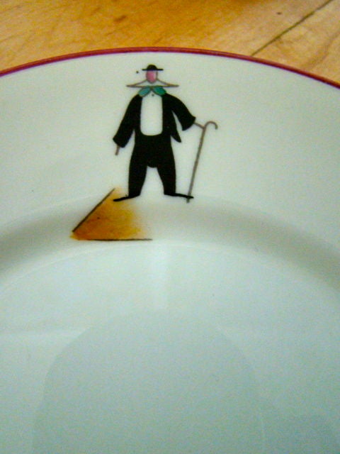 Gio Ponti Richard Ginori IL Circo Porcelain Tea Service Set 1