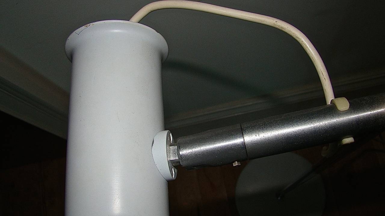 Fog & Morup Adjustable Danish Modern Mid-Century Floor Lamp 1