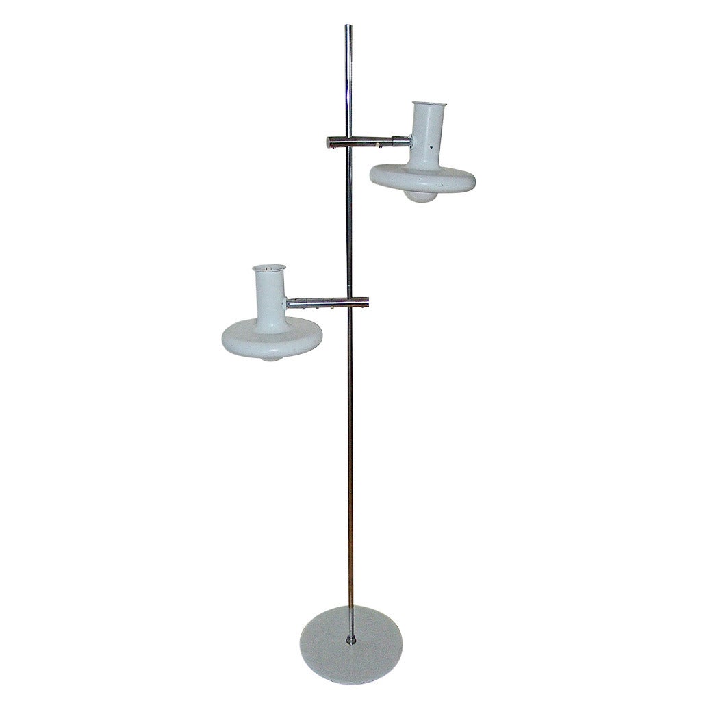 Fog & Morup Adjustable Danish Modern Mid-Century Floor Lamp