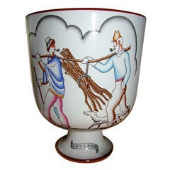 Gio Ponti Richard Ginori Art Deco Porcelain Vase