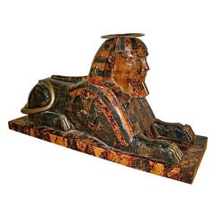 Anthony Redmile Exotic Sphinx Large Sculptural Table