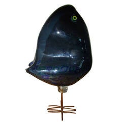 Vistosi Bird Murano Glass "Pulcini" Sculpture by Alessandro Pianon