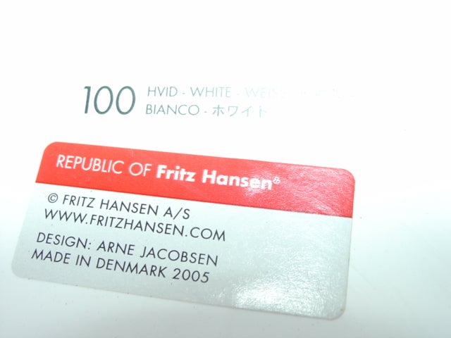 Lancome Paris Custom Arne Jacobsen Fritz Hansen Danish Bar Stool 3