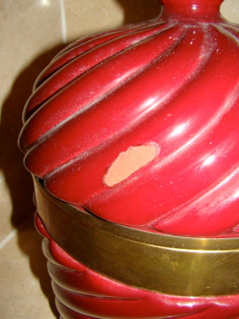 Tommaso Barbi Ice Bucket & Ashtray/Lighter Italian Ceramic Set 2