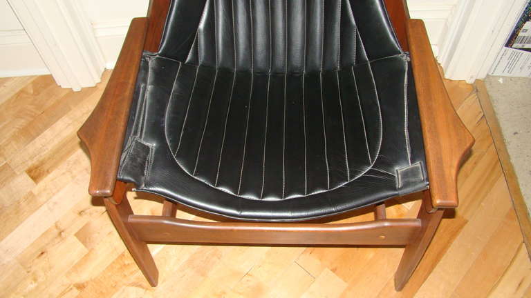 Jerry Johnson Mid Century Modern Sling Lounge Chair 2