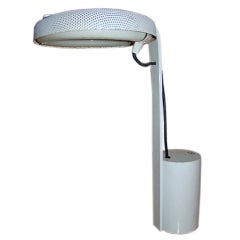 Italian Sculptural Mid Century Fluorescent Table Lamp