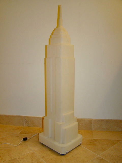 Empire State Building Art Deco Skyscraper Table Lamp