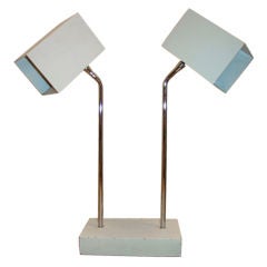 Robert Sonneman Dual Head Table Lamp for George Kovacs