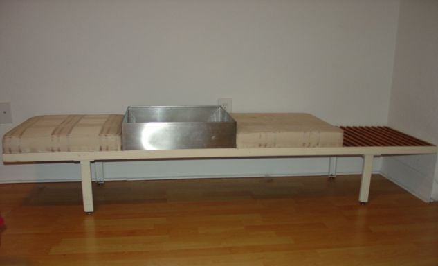 George Nelson Herman Miller Planter Table Bench