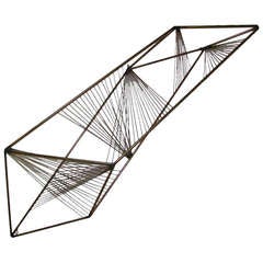 Curtis Jere Large Scale Abstract Welded Wall Art Sculpture