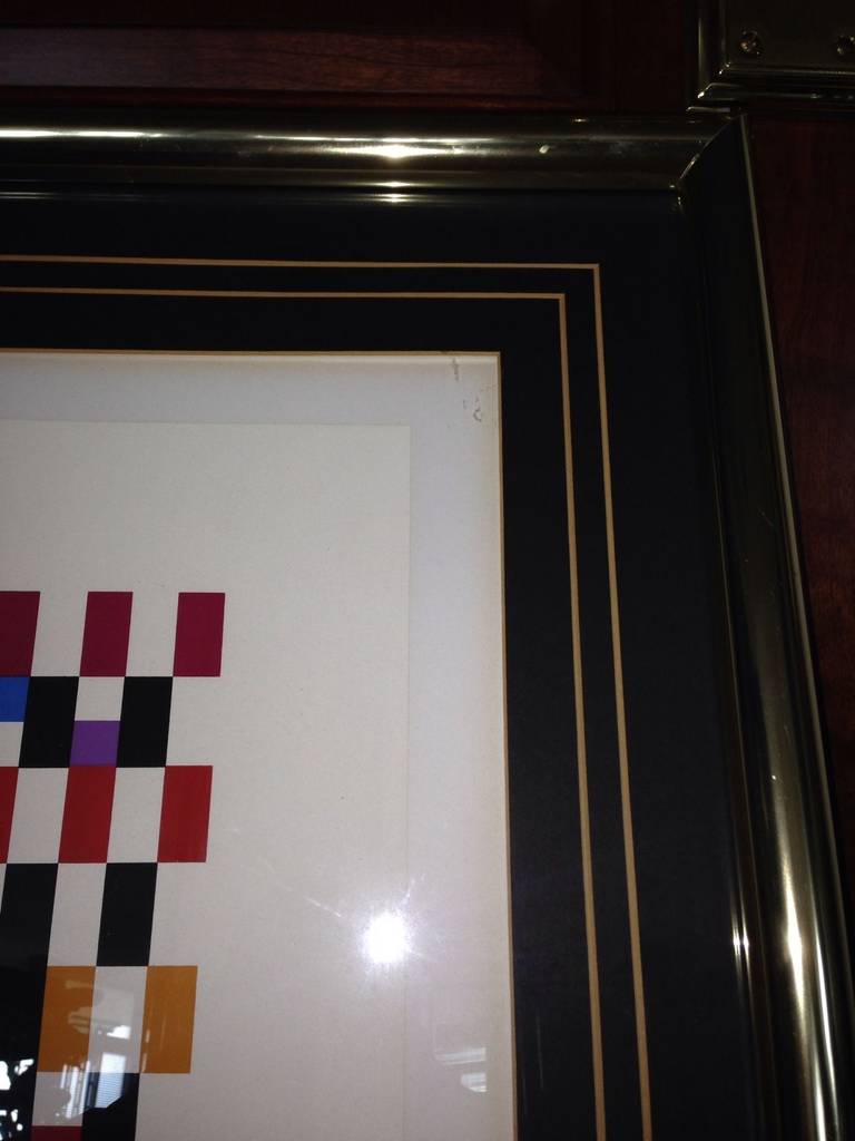 Yaacov Agam Pencil Signed and Numbered Mid Century Lithograph 2