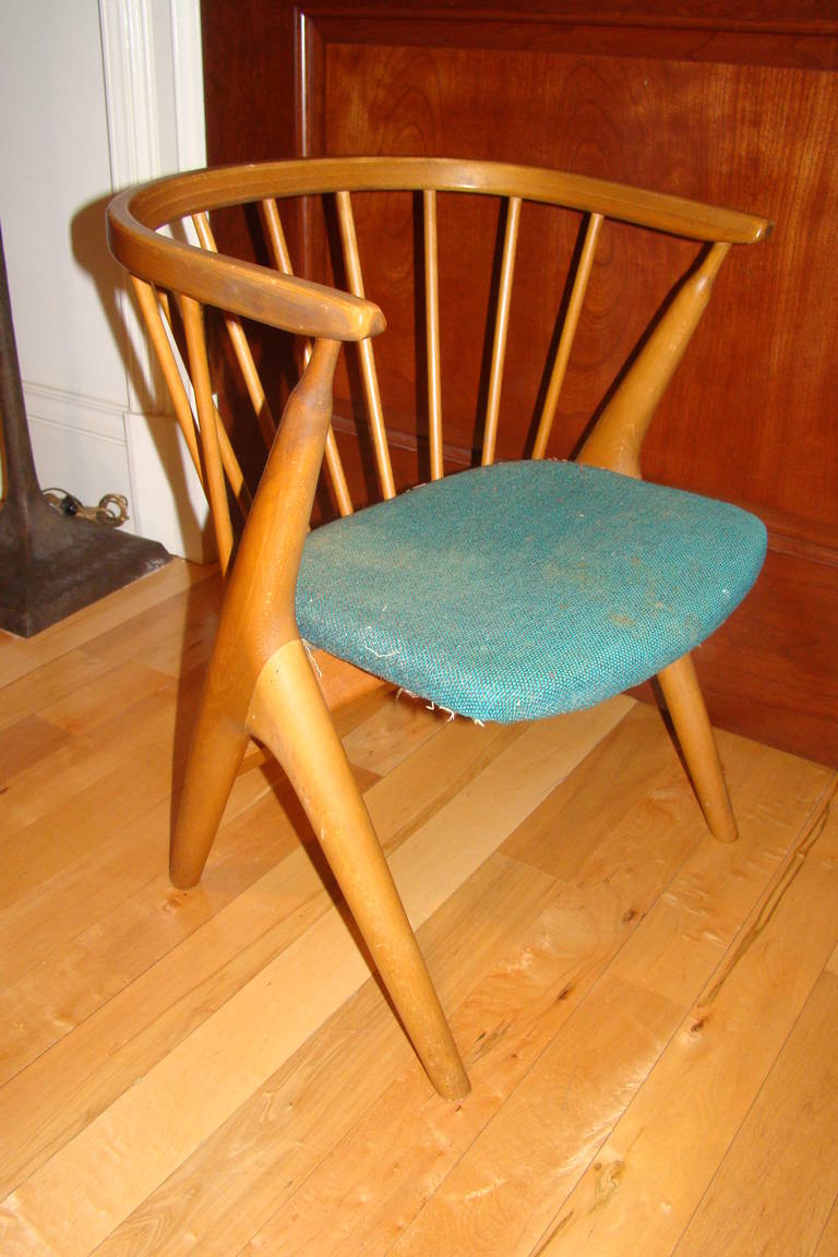 Helge Sibast Danish Modern Child's Chair No 8 In Excellent Condition In Atlanta, GA