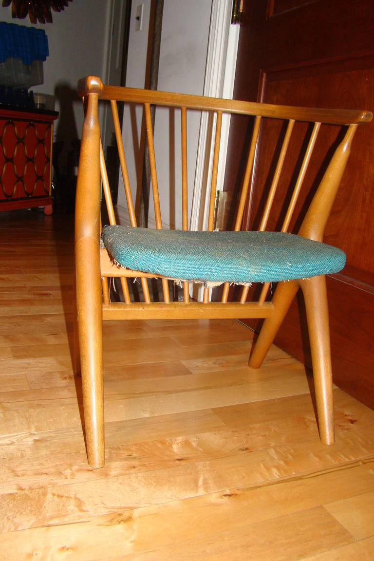 Mid-20th Century Helge Sibast Danish Modern Child's Chair No 8
