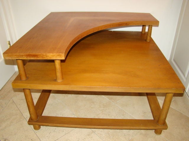 T.H. Robsjohn-Gibbings Two Tier Coffee Table for Widdicomb