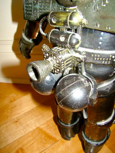 American Pottery Mid Century Robot Table Sculpture 4
