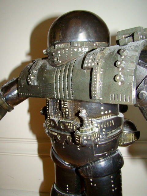 American Pottery Mid Century Robot Table Sculpture 6