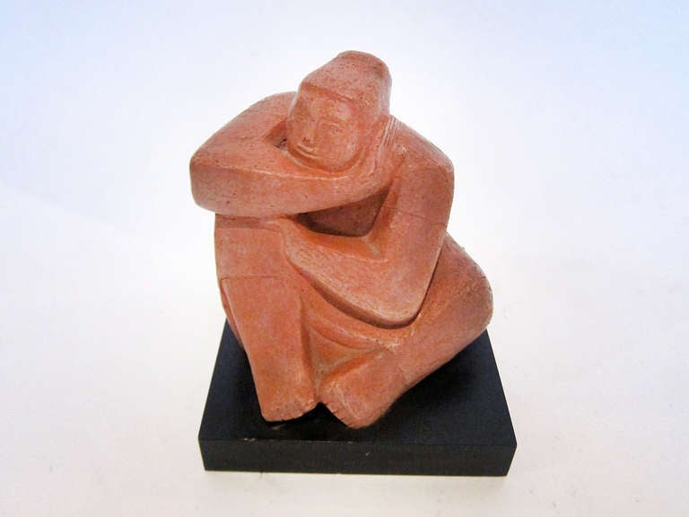 Terracotta Sculpture - Rosa Castillo In Good Condition For Sale In Mexico City, DF