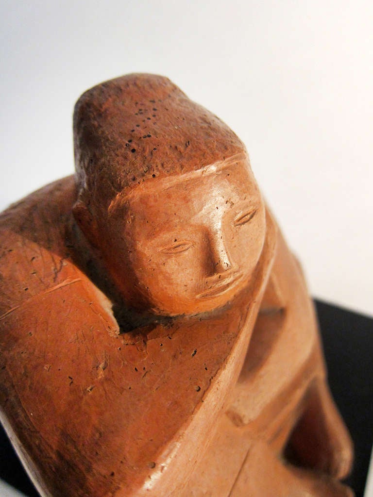 Mexican Terracotta Sculpture - Rosa Castillo For Sale