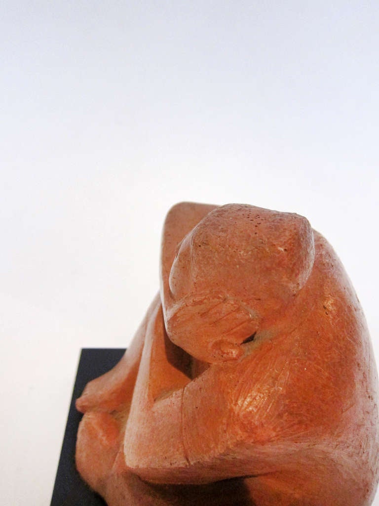 Terracotta Sculpture - Rosa Castillo For Sale 1