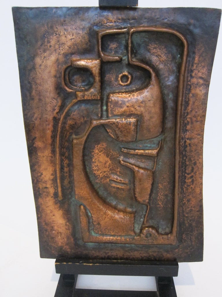 Copper Sculpture-Mexican School