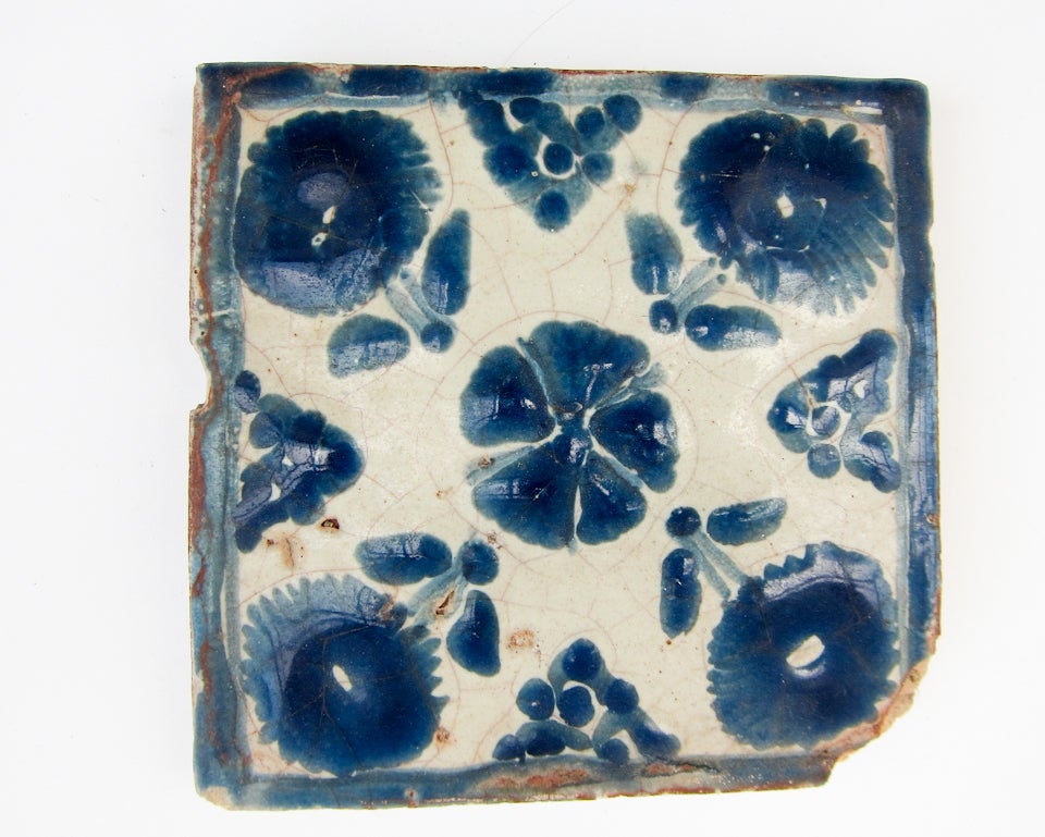 Mexican Lot Talavera Tiles, Puebla