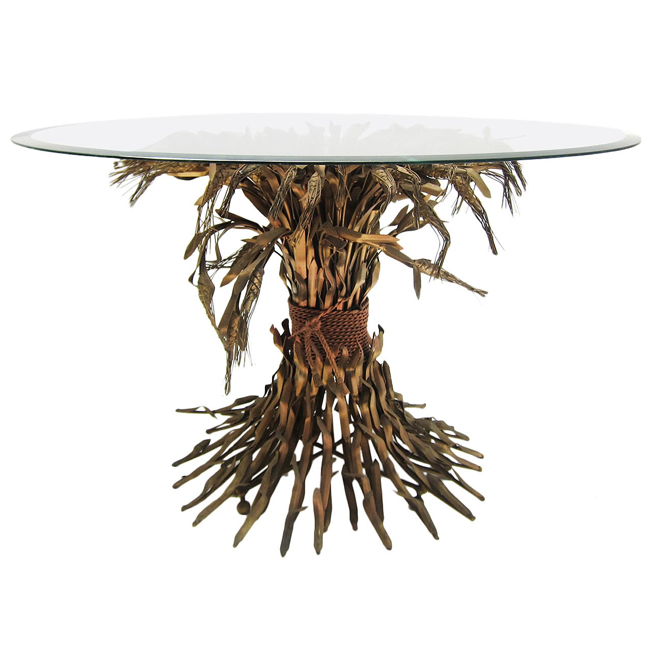 Sheaf of Wheat Center Table by Arturo Pani