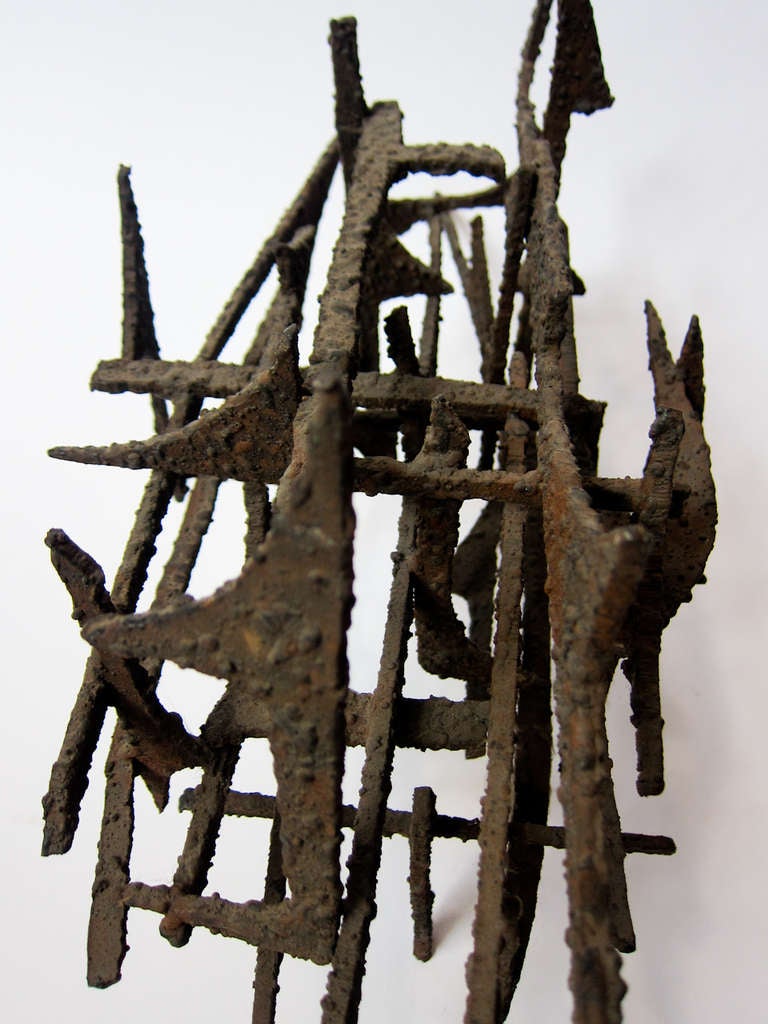 Iron Sculpture-Enrique Miralda
