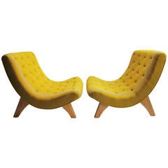 Vintage Pair of Domus ‘San Miguel’ Chairs by Michael van Beuren