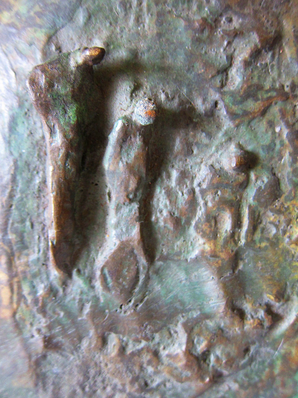 Bronze Plate ‘The Divine Comedy’  L. Pinto For Sale 1