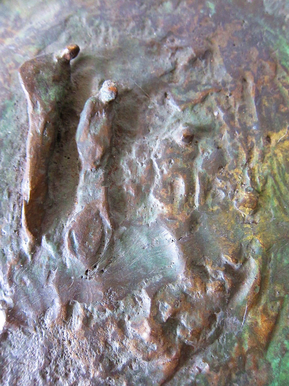 Bronze Plate ‘The Divine Comedy’  L. Pinto For Sale 2