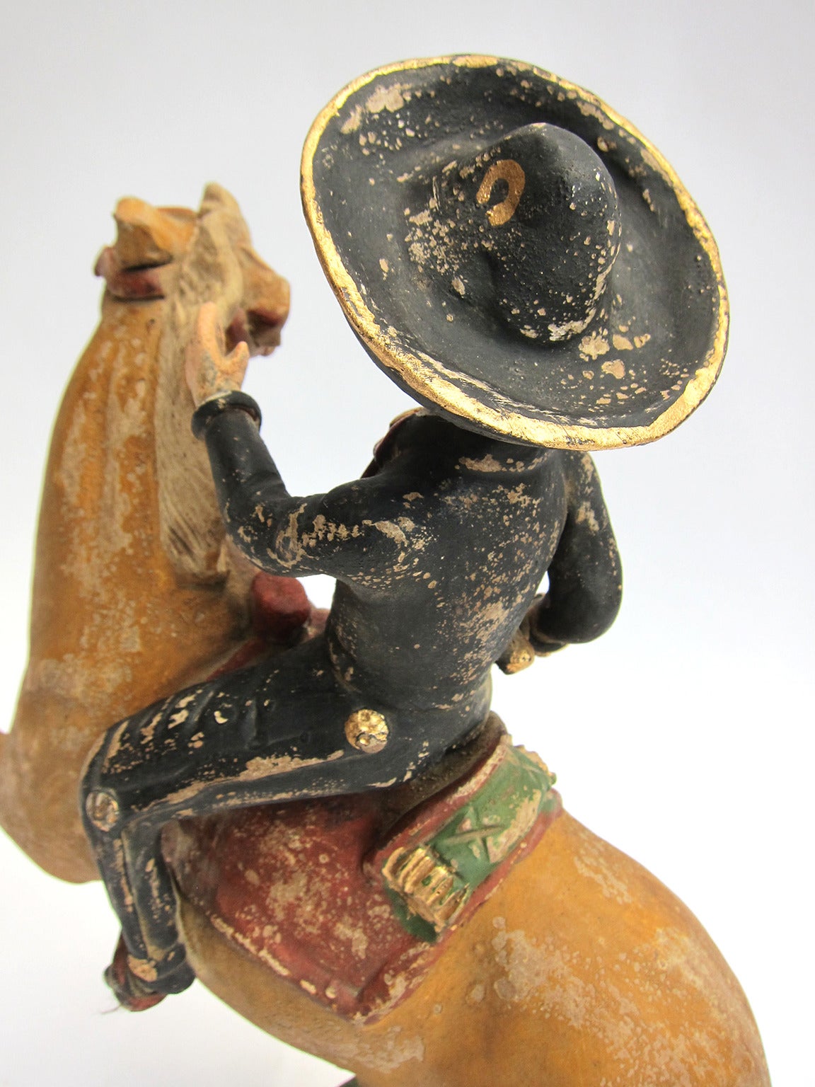 Mounted Charro Figure from Tlaquepaque 3