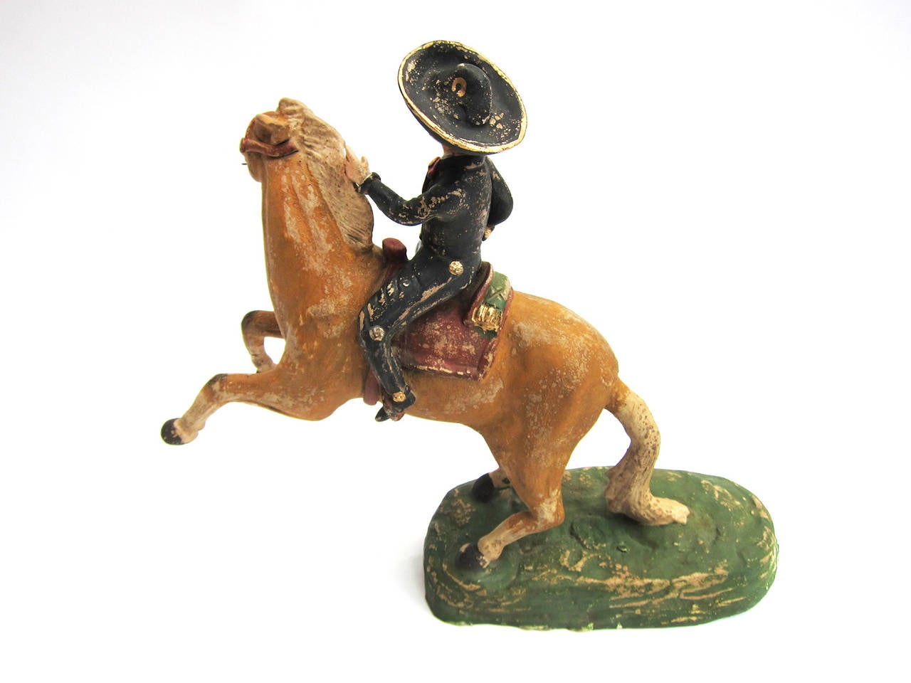Mounted Charro Figure from Tlaquepaque 4