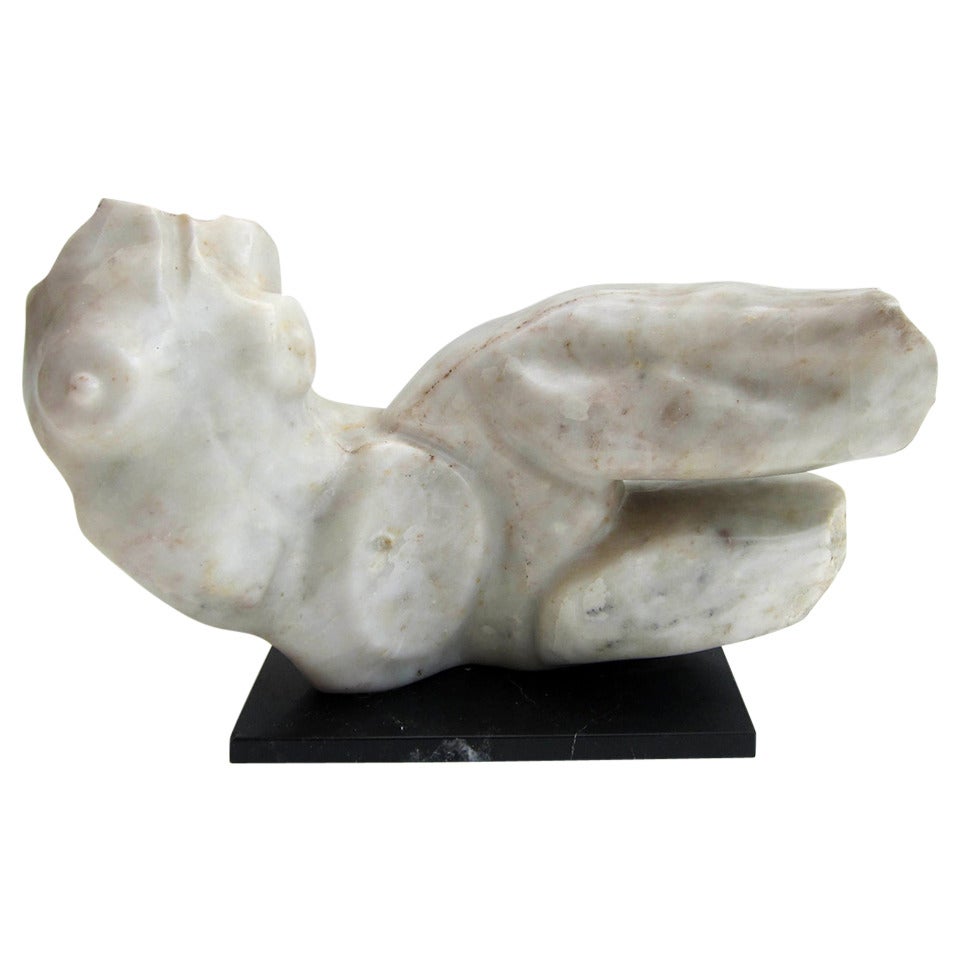 Carrara Torso - Unknown Artist For Sale