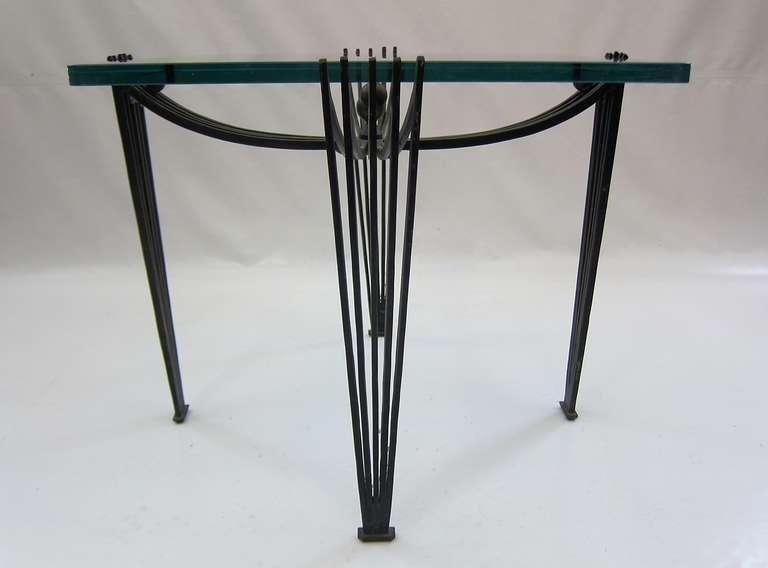 Forged Iron Center Table - Talleres Chaco In Good Condition For Sale In Mexico City, DF