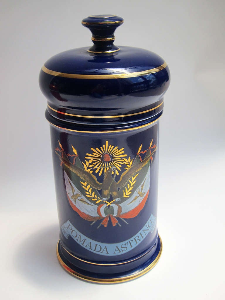 Mexican-French Apothecary Jars