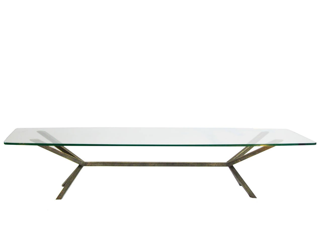 Bronze Coffee Table "Épsilon" Thierry Jeannot
