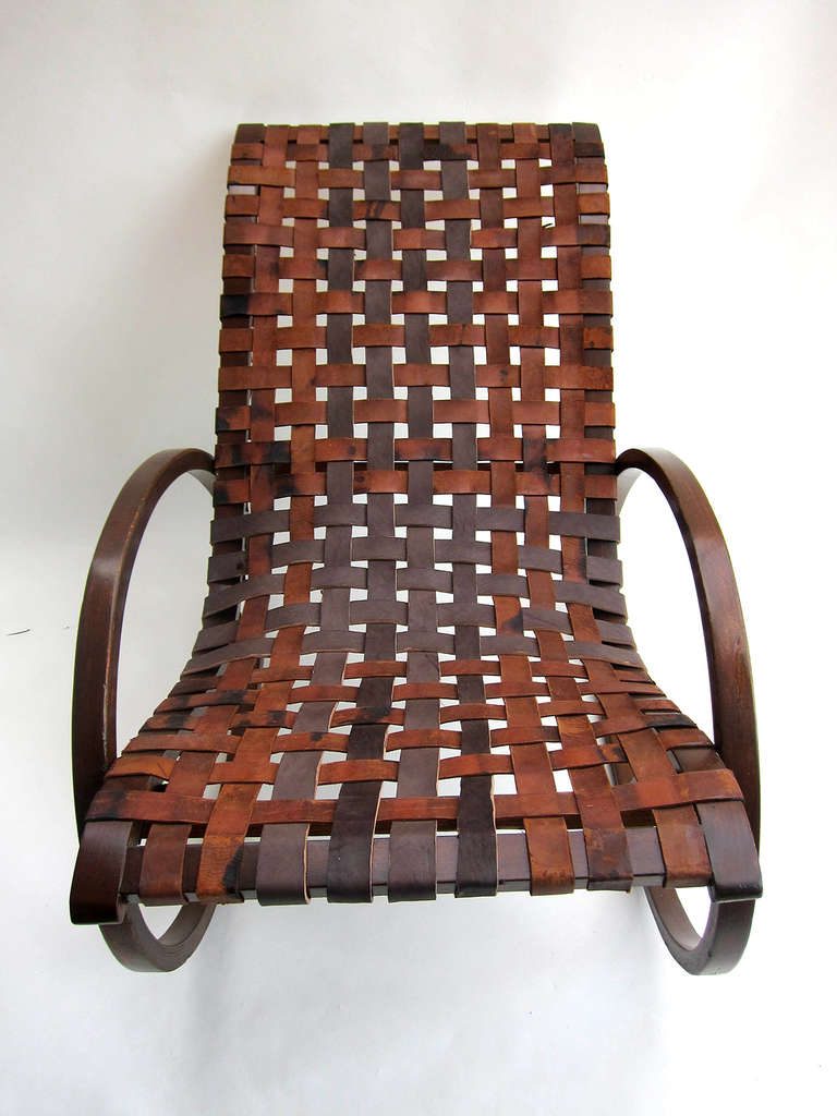 Midcentury Rocker In Good Condition In Mexico City, DF