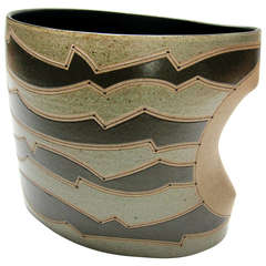 Ceramic Vessel by Gustavo Perez