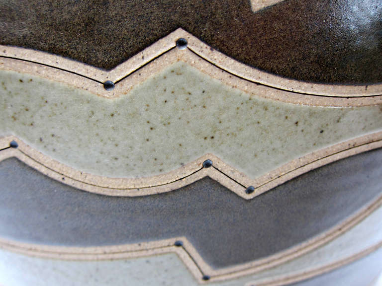 Ceramic Vessel by Gustavo Perez For Sale 4
