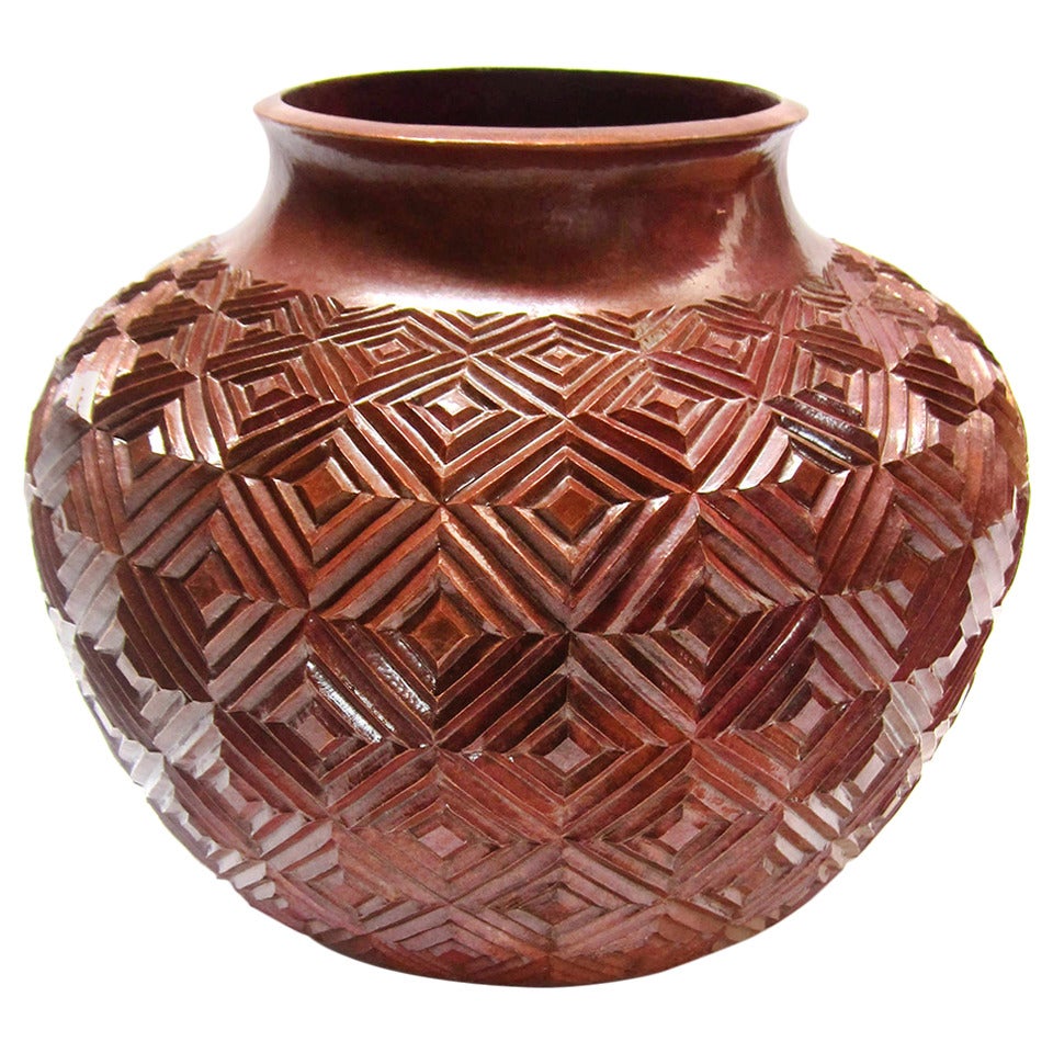 Copper Vessel by Maximo Velasquez Correa